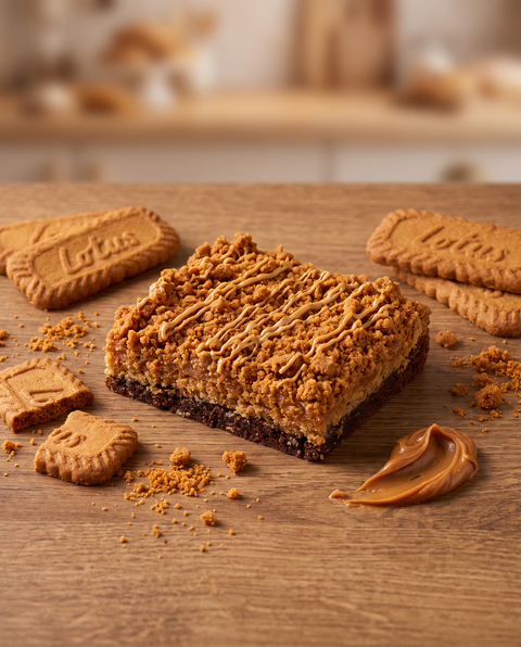 Brookie With Biscoff